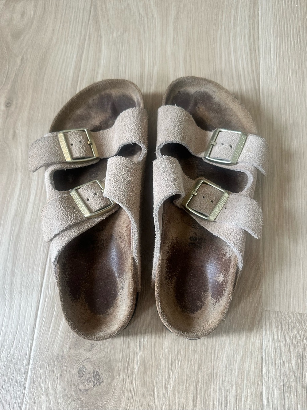 Suede Arizona Birkenstock Sandals